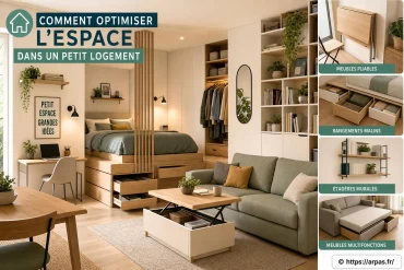 Comment optimiser l’espace dans un petit logement efficacement ?