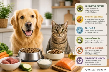 Comment bien nourrir son chien ou son chat pour garantir sa santé ?