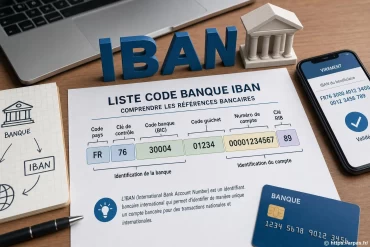 Liste code banque iban : comprendre les références bancaires