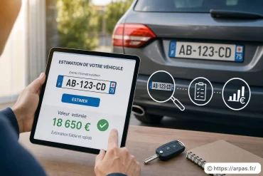 Estimation voiture avec immatriculation : méthode fiable pour connaître sa valeur