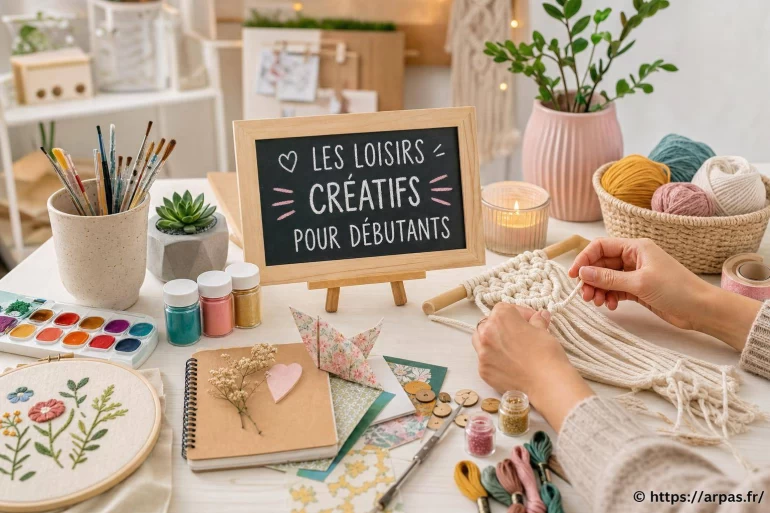 Les loisirs créatifs pour débutants : idées simples et inspirantes