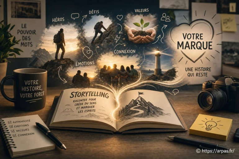 Le storytelling au service de votre marque : créez une identité forte