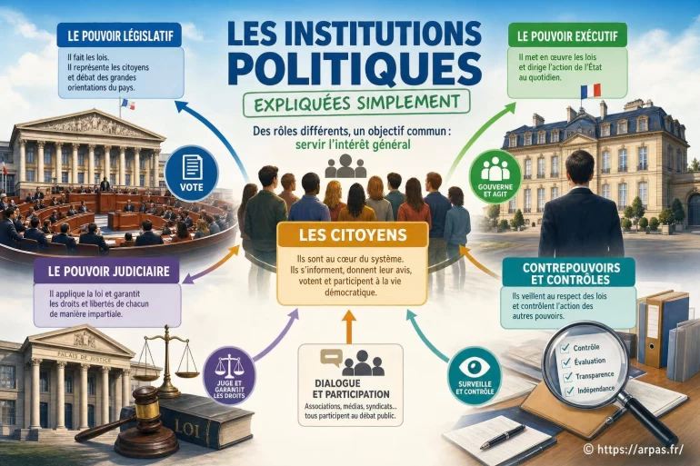 Les institutions politiques expliquées simplement