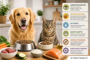 Comment bien nourrir son chien ou son chat pour garantir sa santé ?