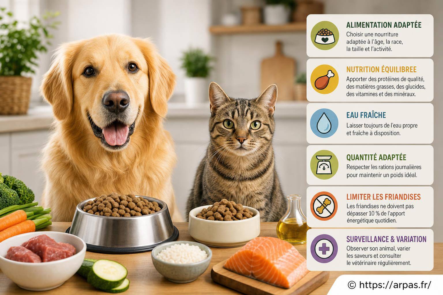 Comment bien nourrir son chien ou son chat pour garantir sa santé ?