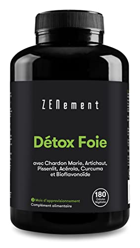 Detox Foie, Intestin & Colon - 180 Gélules Vegan - Chardon-M
